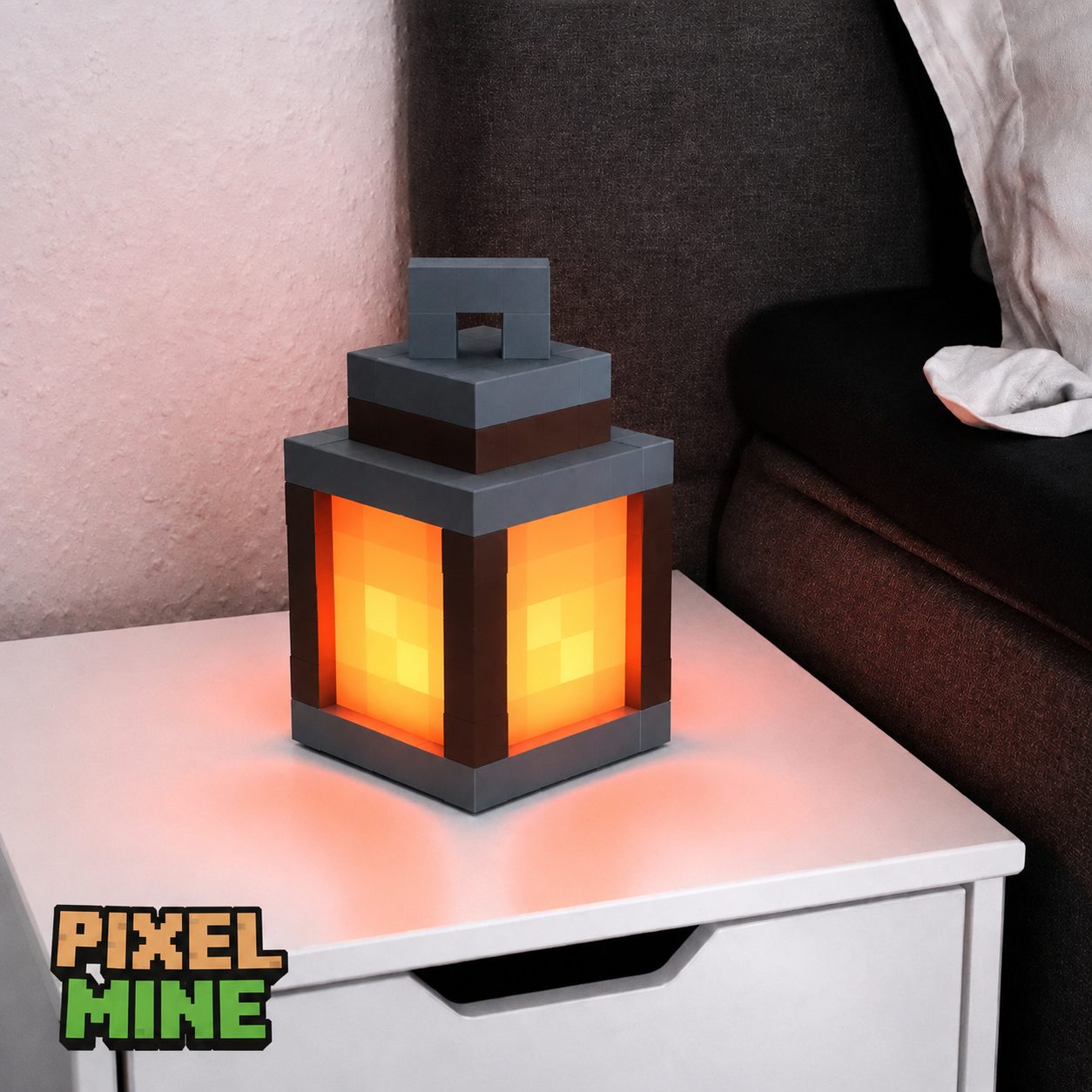 Pixel Mine Lantern