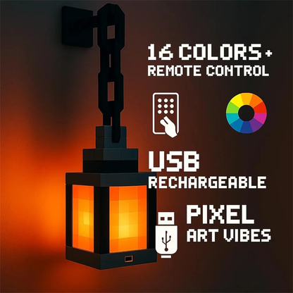 Pixel Mine Lantern